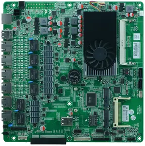 Motherboard Firewall H7OSL processador Dual core com 6 * USB/2 * COM/1 * PCIE 8X para 6 Gigabit LAN