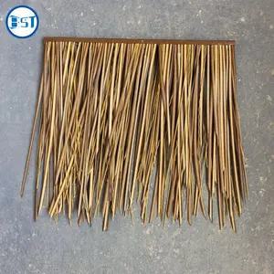plastic Thatch Roof Roof Mat Decoration Synthetic Thatch Roof