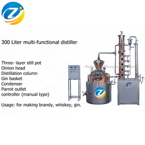 Destilador de Alcohol por Reflujo ZJ de 300, 500 y 1000 Litros para Destilería, Máquina para Hacer Vino de Frutas, Línea de Producción de Vodka - Product Image 2