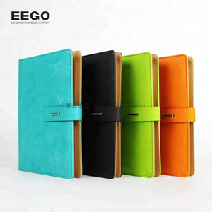 หนัง PU โน๊ตบุ๊ค A5 แหวน Binder โน๊ตบุ๊คธุรกิจไดอารี่ส่วนบุคคลปฏิทินเติม <span class=keywords><strong>Planner</strong></span> - Product Image 2