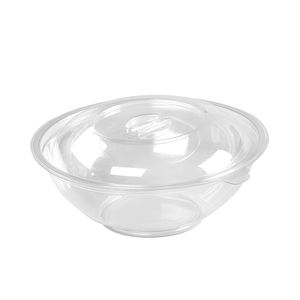 Ensaladera de plástico de calidad alimentaria barata ensaladera de plástico desechable - Product Image 1