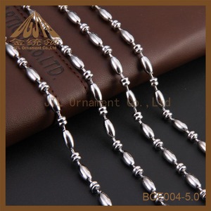 agradable libre de níquel accesorios collar de cadena de <span class=keywords><strong>la</strong></span> bola - Product Image 2