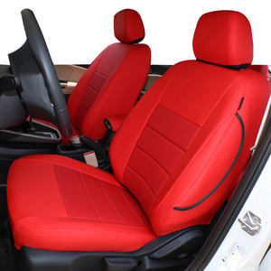 New Arrival Lingyue 4 Season Universal Custom Fit Full Set 11-Piece <strong>Car</strong> <strong>Seat</strong> <strong>Covers</strong> for <strong>Ford</strong> <strong>Fiesta</strong> 2012-2019 Leather - Product Image 2