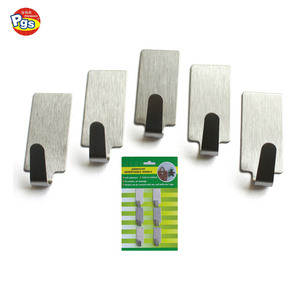 Vente en gros Mini crochet carré pour clé en métal Crochet <span class=keywords><strong>mural</strong></span> en acier avec adhésif Caractéristiques multifonctions solides et collantes - Product Image 6