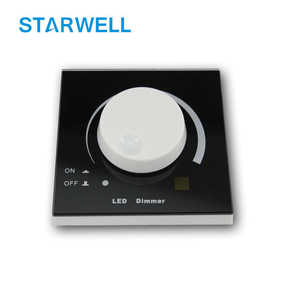 Triac Dimmer 220V 230V 110V Trailing Cạnh Dimmable Rotary Glass Bảng Điều Chỉnh Knob Push LED Dimmer Chuyển - Product Image 6