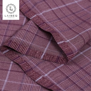 Venta caliente Glen <span class=keywords><strong>Plaid</strong></span> seda peinada traje <span class=keywords><strong>de</strong></span> <span class=keywords><strong>lana</strong></span> para las mujeres - Product Image 2