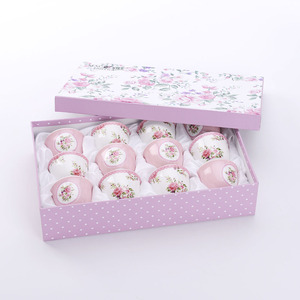 China geschirr set von 12 stücke <span class=keywords><strong>cawa</strong></span> tassen 80cc feines porzellan Arabisch kaffeetassen <span class=keywords><strong>cawa</strong></span> - Product Image 1