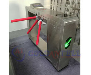 Prezzo basso gettoniera di Impronte Digitali tornello a tripode pedonale barriera di sicurezza con gestione delle code - Product Image 2