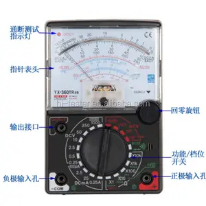 YX-360TREB multímetro analógico, multímetro