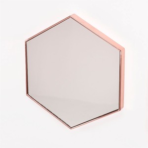 Espejo de cristal con acabado cromado de forma redonda con diseño superventas - Product Image 4