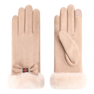 <span class=keywords><strong>Gants</strong></span> de mode à écran tactile coupe-vent d'<span class=keywords><strong>hiver</strong></span> mignons <span class=keywords><strong>pour</strong></span> femmes - Product Image 3