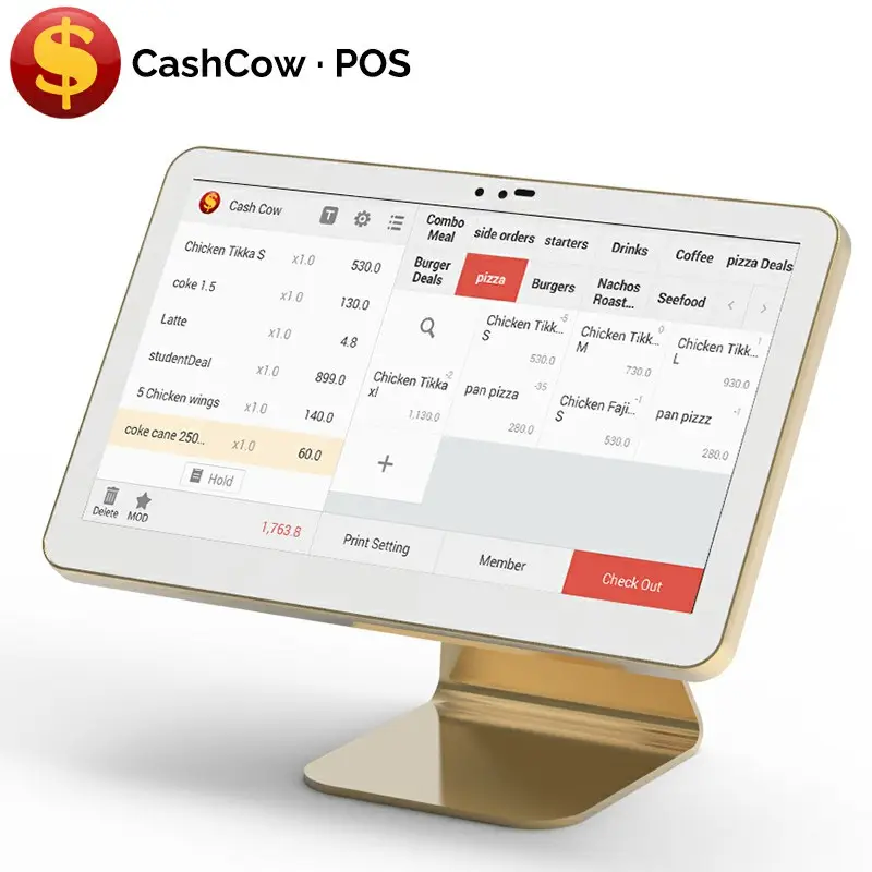 Cashcow 15.6 inch touch Capacitive screen punto de venta android