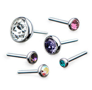 Giometal ASTM F136 <span class=keywords><strong>titanio</strong></span> <span class=keywords><strong>piercing</strong></span> disco Set fine Tragus Helix conch labret Daith Threadless gioielli per il corpo all'ingrosso - Product Image 3