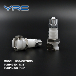 Быстроразъемные соединители для шлангов, белые, 1/8 дюйма, с внутренней резьбой - Product Image 5