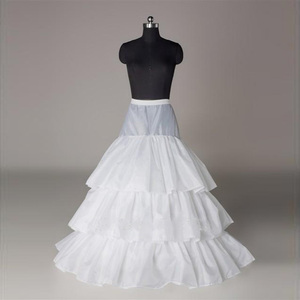 Sottogonna a 3 Cerchi e 3 Strati in Tulle a Foglia di Loto per Abito da Sposa Stile Sirena MPB6 - Product Image 4