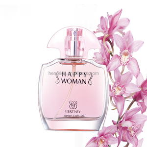 Flacon de parfum de luxe pour femmes, pulvérisateur avec capuchon en aluminium argenté, beige, rose, 30ml - Product Image 3