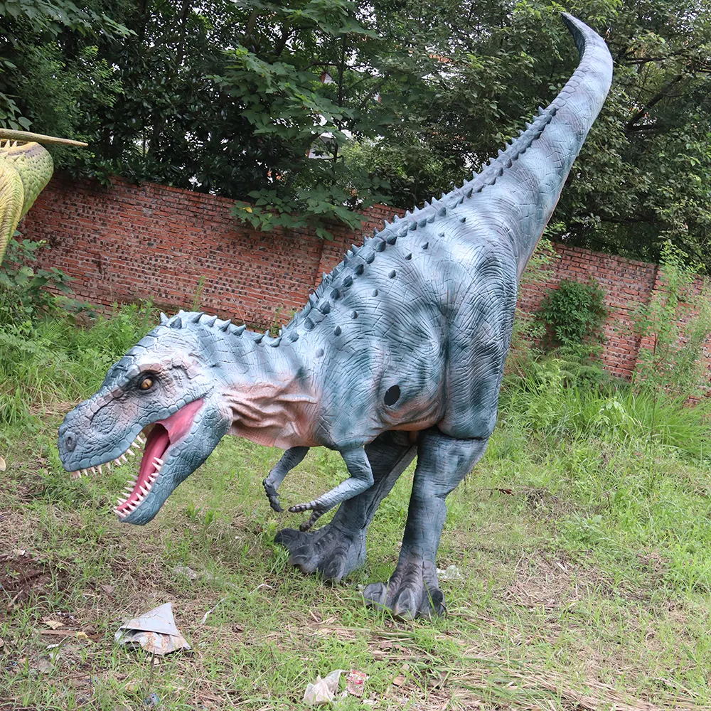 Life size raptor dinosaur realistic costume for adult