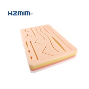 Coussinet <span class=keywords><strong>de</strong></span> <span class=keywords><strong>formation</strong></span> <span class=keywords><strong>de</strong></span> suture en silicone grande <span class=keywords><strong>aide</strong></span> à la <span class=keywords><strong>formation</strong></span> d'infirmière imprimée par plaie - Product Image 3
