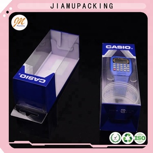 Caja de almacenamiento de reloj <span class=keywords><strong>casio</strong></span> plegable de plástico, venta al por menor, 2016 - Product Image 4