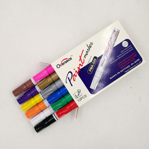 <span class=keywords><strong>ปากกา</strong></span>มาร์กเกอร์โลหะ12<span class=keywords><strong>สี</strong></span>,<span class=keywords><strong>ปากกา</strong></span>พู่กัน<span class=keywords><strong>สี</strong></span>งานฝีมือ DIY - Product Image 5