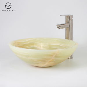 Lavabo de Ónix Verde de Lujo, Lavabo de Piedra <span class=keywords><strong>para</strong></span> <span class=keywords><strong>Baño</strong></span>, Lavabo de Piedra <span class=keywords><strong>para</strong></span> <span class=keywords><strong>Baño</strong></span> - Product Image 1