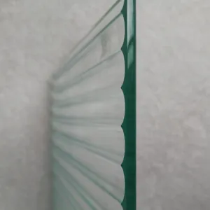 Декоративное стекло-Reeded стекло используется для ручки для дверей и окон