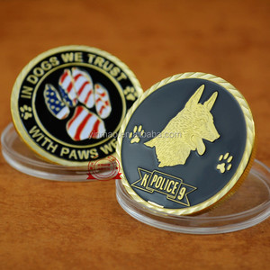 <span class=keywords><strong>K9</strong></span> Hond Munt 16 Jaar Productie Ervaring Op Maat Gouden Munt - Product Image 3