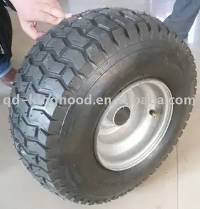 18in roda pneumática sem câmara de ar para carrinhos e mover gramado