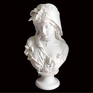Extérieur, grande sculpture de buste de jd'<span class=keywords><strong>arc</strong></span> - Product Image 6