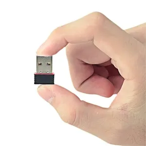 Miniadaptador de red Wi-Fi, receptor Wi-Fi de 150Mbps, USB 2,0