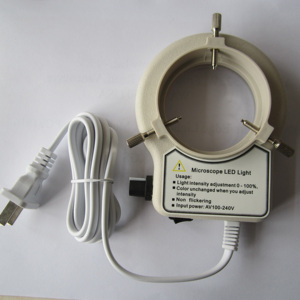 Stéréo de microscope stéréo de téléphone portable trinoculaire de Zoom 3.5X- 180X avec la lentille auxiliaire 0.5X/2X - Product Image 6