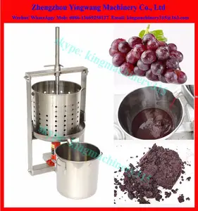 Vis manuelle main pomme <span class=keywords><strong>cidre</strong></span> raisin vin <span class=keywords><strong>poire</strong></span> fruits presse extracteur/petite presse <span class=keywords><strong>à</strong></span> raisin hydraulique machine - Product Image 4
