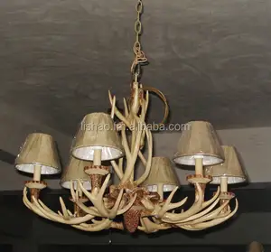 antler chandeliers / deer antler / poly antler / resin antler/resin antler hanging lamp