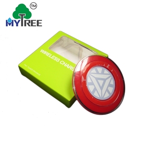 Mytree Ronde Crystal Motif Personnalisé de Qualité Strict Sans Fil À <span class=keywords><strong>Induction</strong></span> Mobile Téléphone <span class=keywords><strong>Chargeur</strong></span> - Product Image 3
