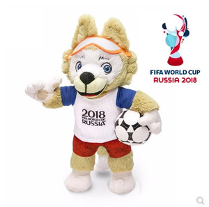 <span class=keywords><strong>2018</strong></span> La Russie Coupe Du Monde Animal En Peluche jouets - Product Image 6
