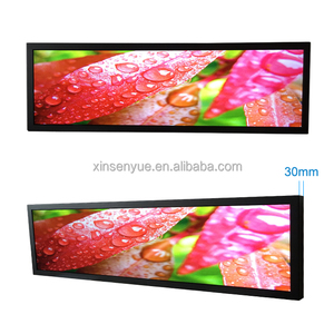 Pantalla <span class=keywords><strong>LCD</strong></span> de Barra Estirada para Publicidad, Video Wall para Autobús, Señalización Digital Montada en Pared, Pantalla <span class=keywords><strong>LCD</strong></span> Tipo Tótem - Product Image 3