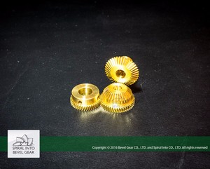 Módulo de engranaje diferencial de fundición a presión de latón personalizado de alta precisión Engranajes cónicos rectos - Product Image 5
