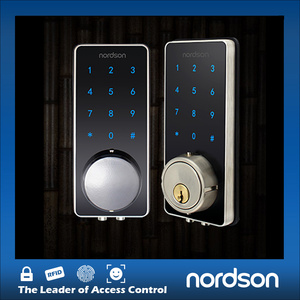 Màn hình cảm ứng mã thẻ mã + thẻ cơ khí an ninh khóa kỹ thuật số màn hình cảm ứng Hệ thống khóa cửa - Product Image 2