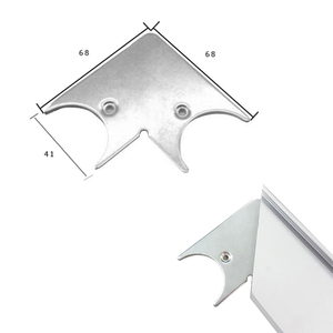 Soporte de esquina de hierro conector de marco de aluminio de varias formas - Product Image 3