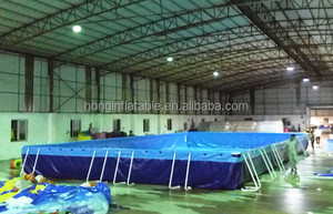 Piscine à cadre <span class=keywords><strong>gonflable</strong></span> en acier <span class=keywords><strong>Intex</strong></span> de l'usine de Guangzhou, piscine familiale à vendre - Product Image 3