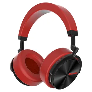 Bluedio-auriculares inalámbricos T5 con 4 micrófonos, dispositivo de audio con cancelación de ruido, para música y micrófono, para teléfono y PC