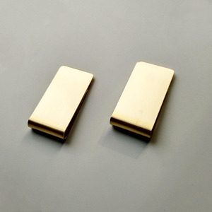 Pince à billets pour hommes, en laiton transparent, Slim et élégant, en métal et cuivre, porte-argent, 1 pièce - Product Image 3