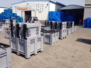 Grote <span class=keywords><strong>Plastic</strong></span> Pallet Box Voor Koop <span class=keywords><strong>Plastic</strong></span> Pallet Dozen Met Deksels - Product Image 4