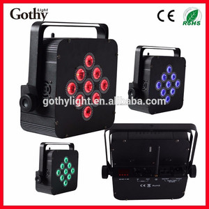Gothylight 9 x 15 w batterie peut 6in1 pas cher Led Flat Par lumière - Product Image 4