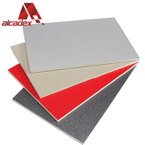 Prueba de fuego diseños de la pared exterior fachada decoración del panel compuesto de aluminio lámina de plástico - Product Image 4