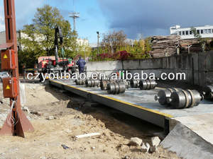 <span class=keywords><strong>80</strong></span> 톤 전자 트럭 무게 다리 규모 가격 - Product Image 2