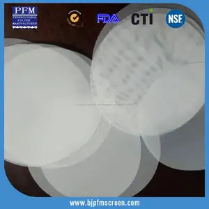 Lisos de poliéster de malla de filtro de fibra de nylon