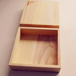 TIMBER Natura <strong>Wooden</strong> Desktop <strong>Storage</strong> <strong>Box</strong> for Stationery Craft Clip Gifts Recyclable and Customized Raw Wood Desktop Organizers - Product Image 3