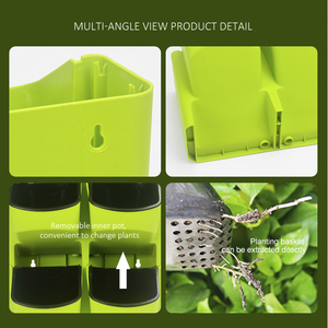 Intérieur jardinières verticales pour tenture murale plantes jardin d'herbes aromatiques - Product Image 6