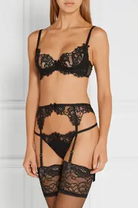 Sexy Phụ Nữ Mới Xem Mặc Dù Đêm Sexy Bra Panti Ảnh Nhà Máy OEM